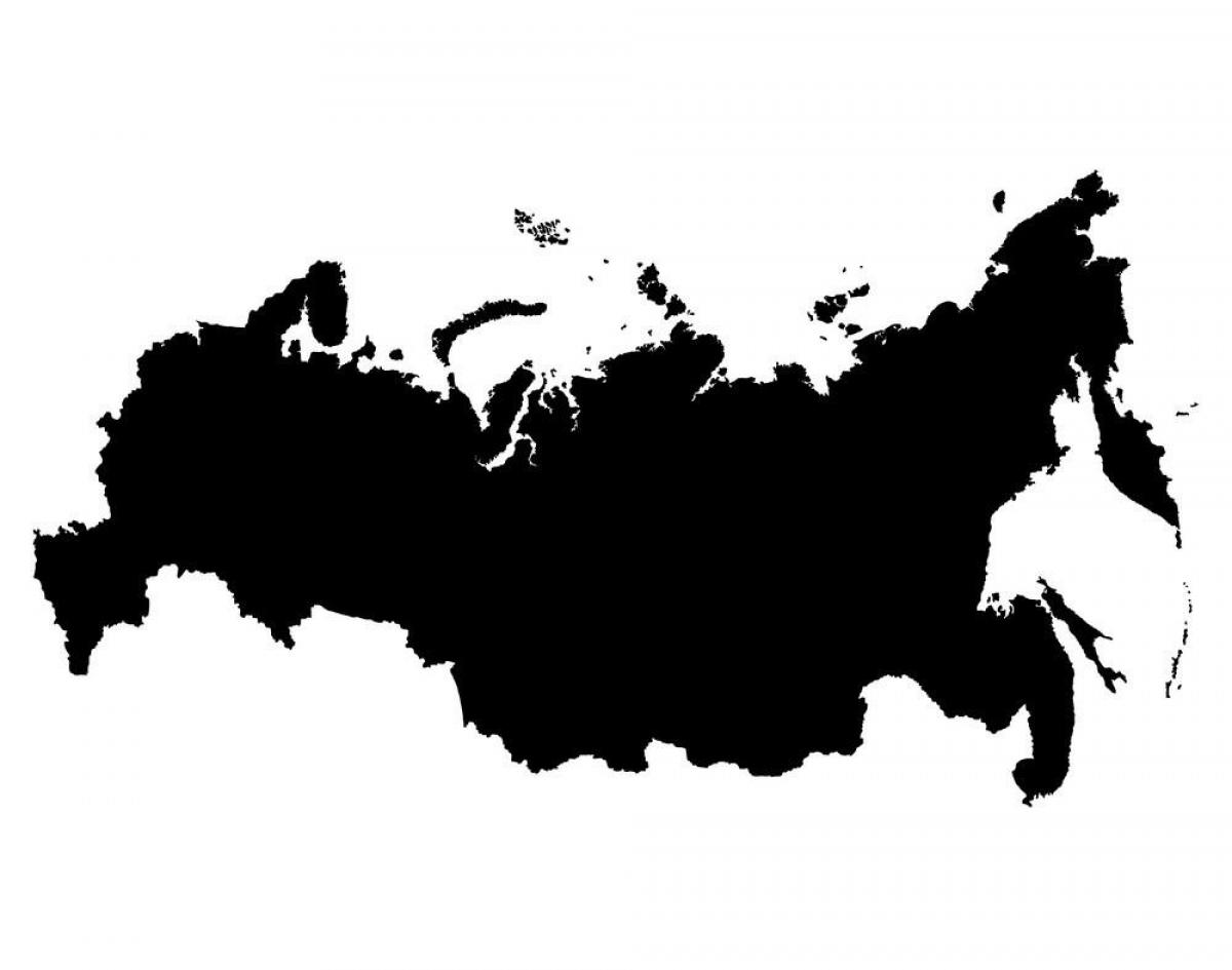 خريطة متجه روسيا